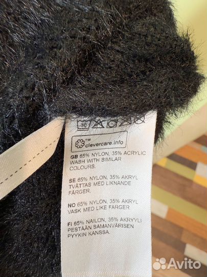 Вязаный кардиган для девочки KappAhl 122/128