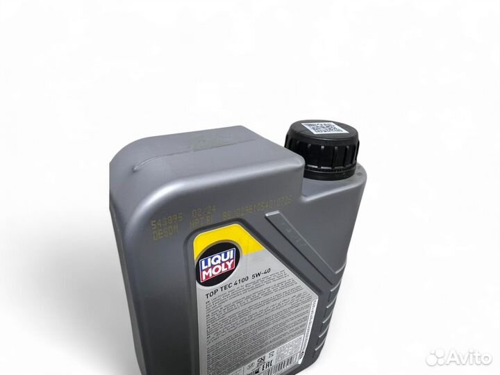 Масло моторное liqui moly TOP TEC 4100 5W40 1L