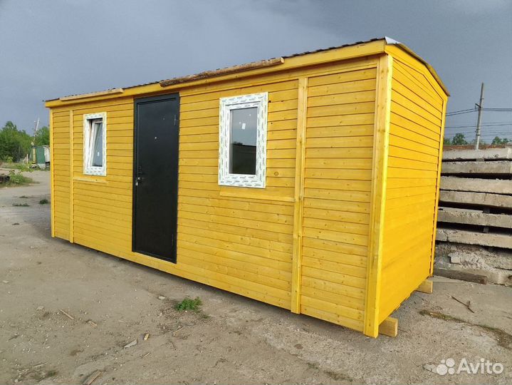 Новые деревянные бытовки с рассрочкой до 12 месяцев