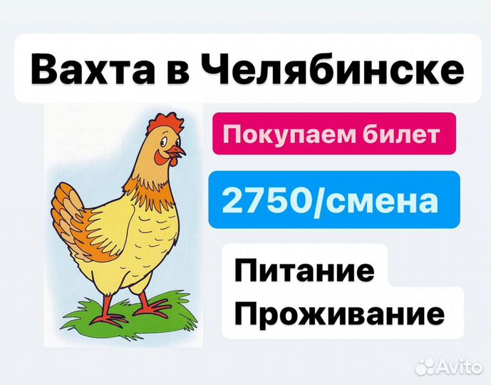 Купим билет.Работа вахтой разнорабочим