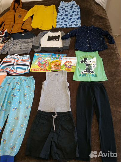 Детская одежда пакетом на мальчика 2-5лет