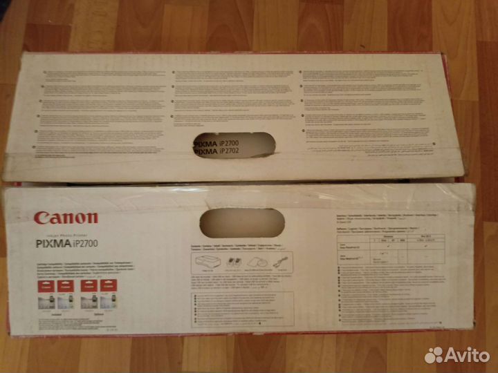 Цветной струйный мфу принтер с снпч Pixma ip2700