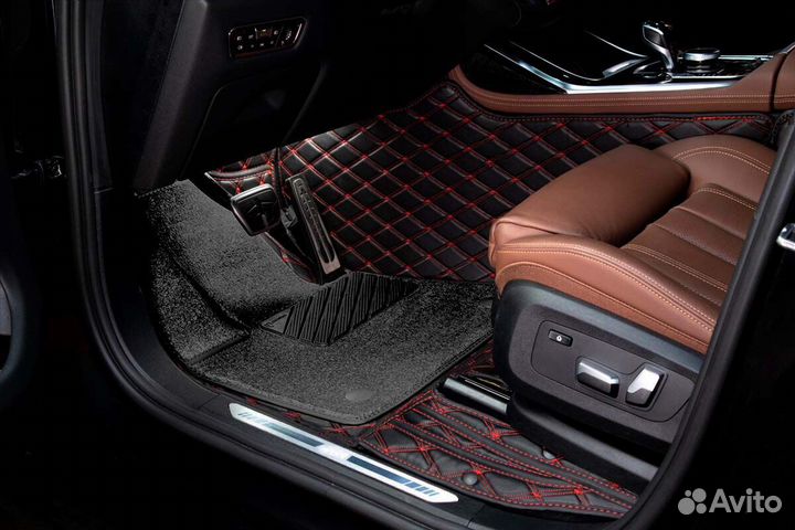 3D Коврики Lexus RX из Экокожи