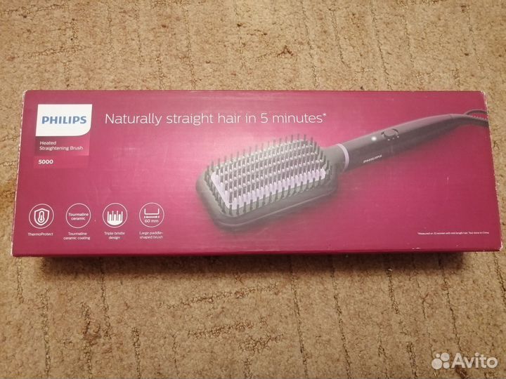 Расческа выпрямитель philips