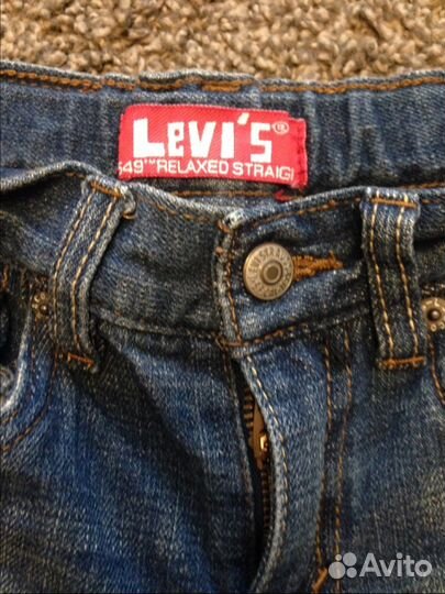 Джинсы Levi's на 6 лет