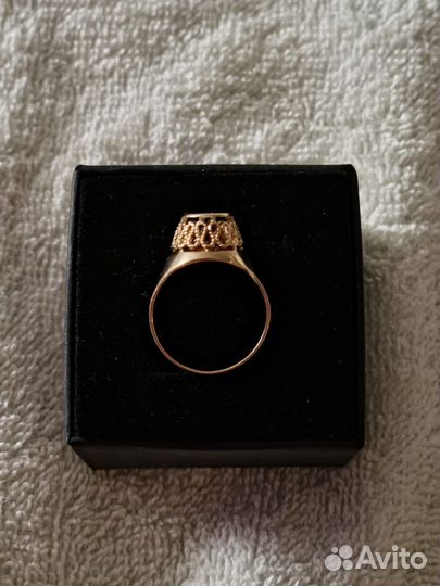 Золотой советский перстень