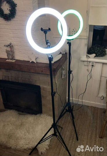 Кольцевая лампа 33см, кольцевая лампа