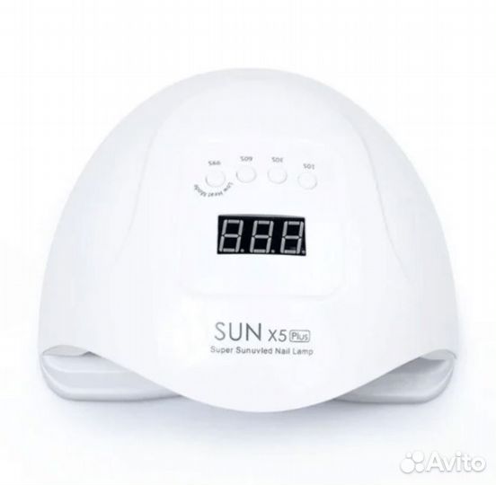Гибридная LED/UV лампа для гель лака SUN x5 80вт