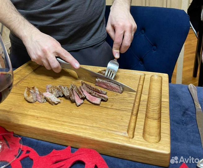 Разделочная доска. Стелажи для бутылок