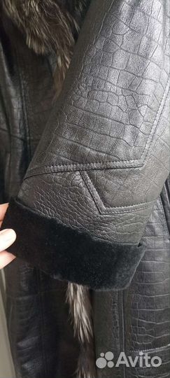 Дубленка натуральная женская р. 52-54