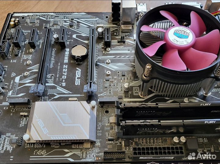 Материнская плата с процессором z270 6700k