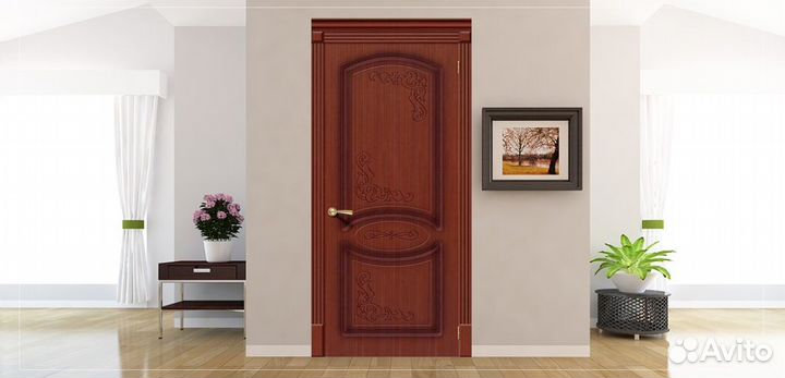 Двери межкомнатные Азалия. Шпон. Ф-15 (Макоре)