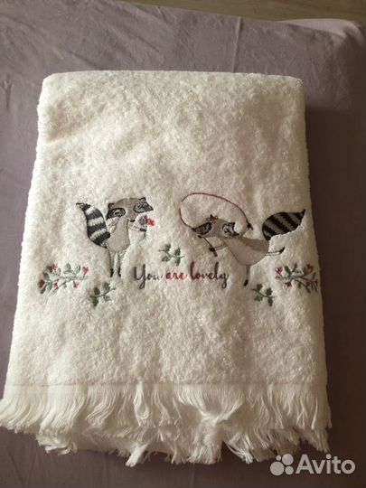 Zara home полотенце