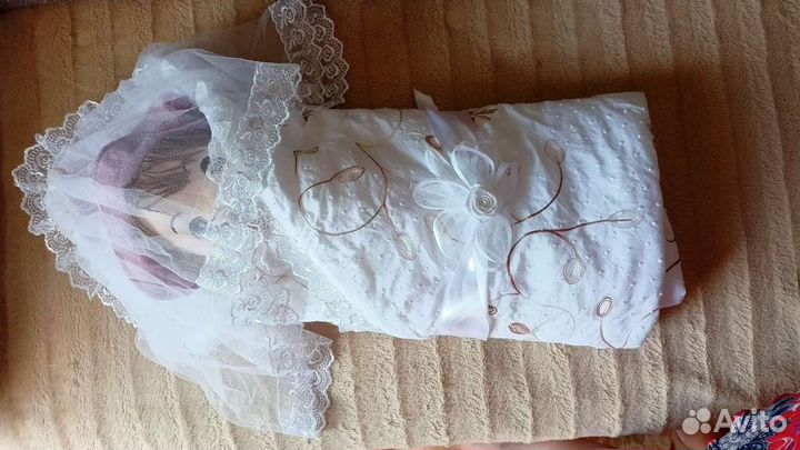 Конверт на выписку летний для девочки