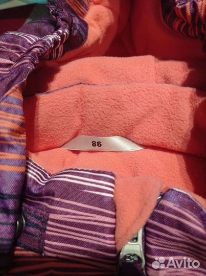 Комбинезон зимний lassie 86,шлем lassie, новые