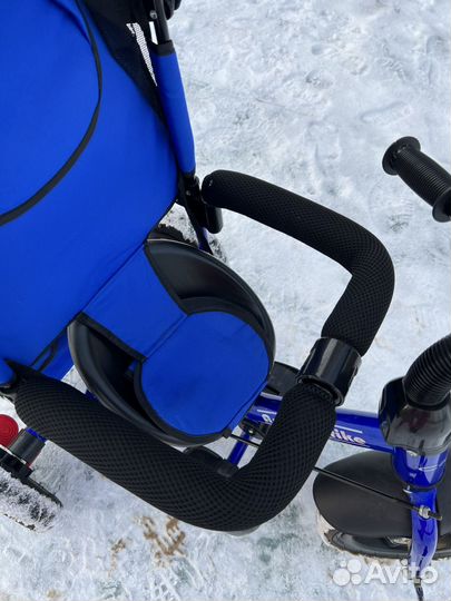 Детский велосипед с родительской ручкой