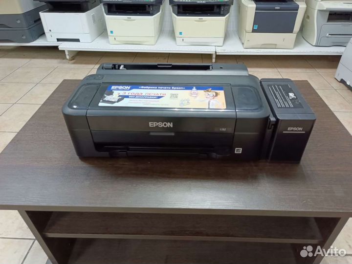 Струйный принтер Epson L132 (пробег 400 копий)