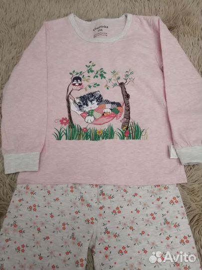 Пижама для девочки 116