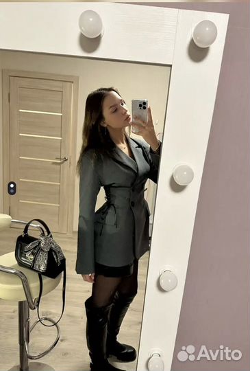 Жакет серый женский