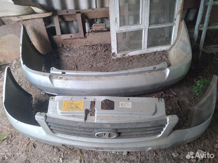 Задний бампер priora и передний бампер priora