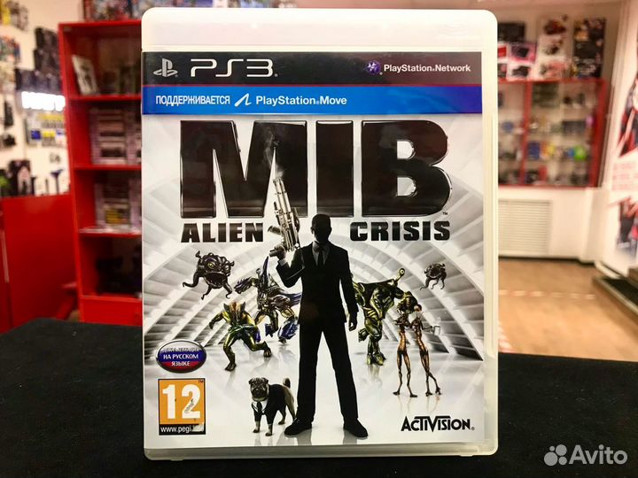 Диск PS3 Mib Alien Crisis Люди в черном