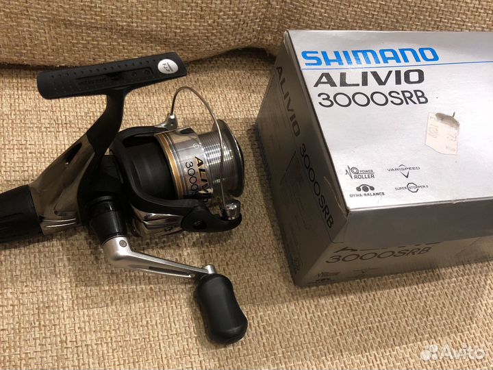 Катушка shimano alivio 3000SRB