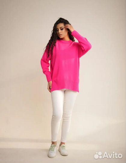 Свитер женский оверсайз новый