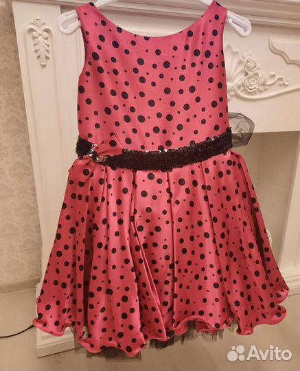 Платье для девочки в стиле стиляги116- 122