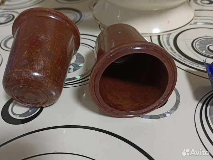 Рюмки бакелитовые