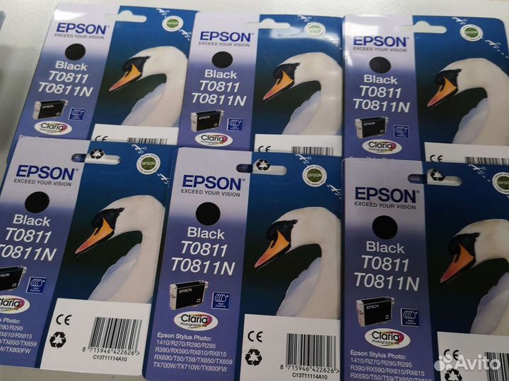 Картриджи Epson T0811