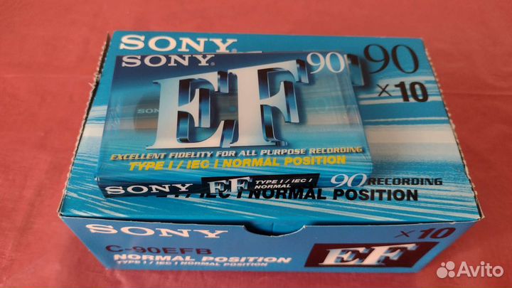 Аудиокассеты sony