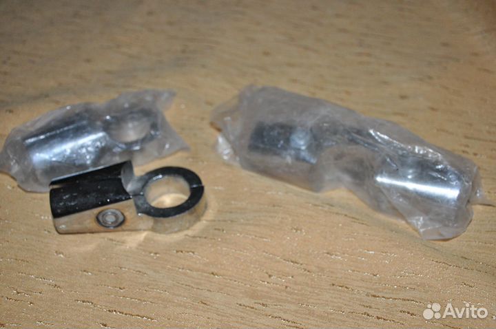 Мебельная фурнитура для труб хром