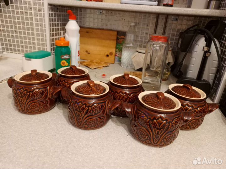 Керамические горшки для запекания