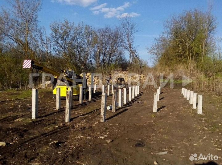Сваи железобетонные под ключ установка
