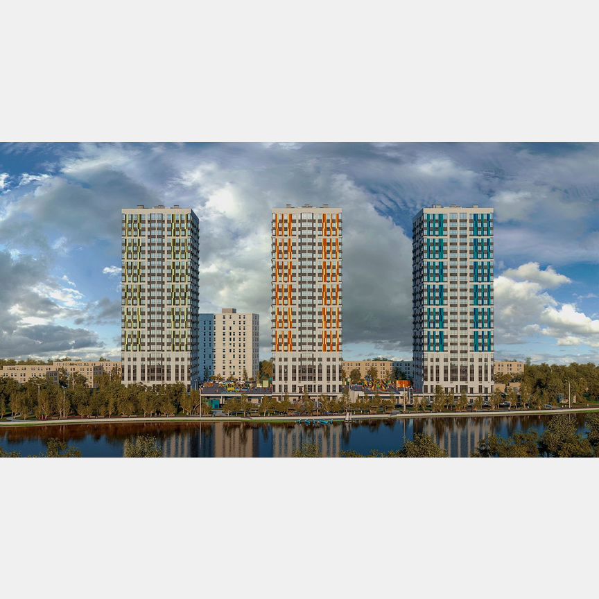 1-к. квартира, 39,8 м², 11/23 эт.