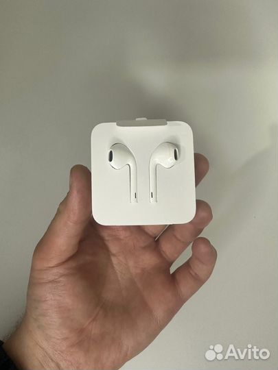 Наушники apple earpods lightning Оригинал
