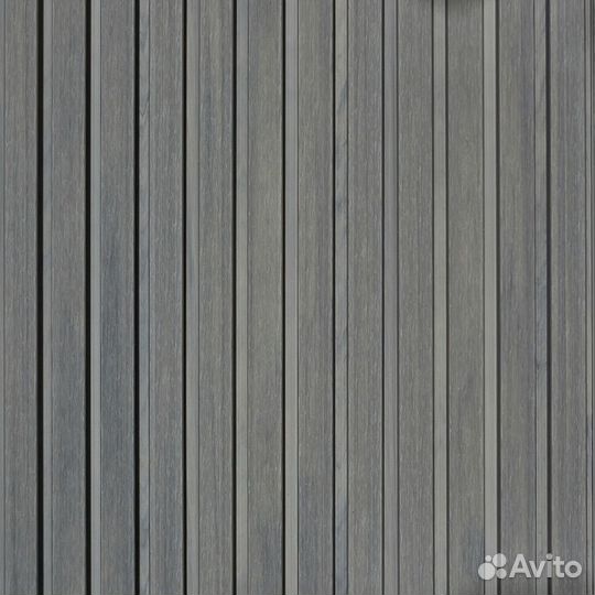 Фасадная реечная панель CM wall stone gray