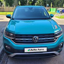 Volkswagen T-Cross 1.0 AMT, 2021, 27 600 км, с пробегом, цена 2 050 000 руб.