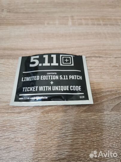 Патч на липучке фирмы 5.11 Tactical