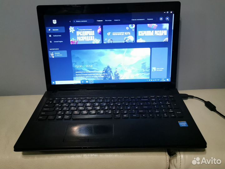 Игровой леново 16gb, 2 диска, видеок 2гб, отл акум