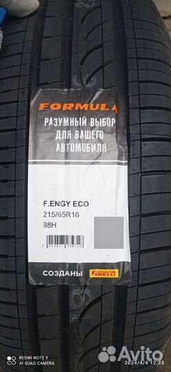 Pirelli Formula Energy 215/65 R16 102H