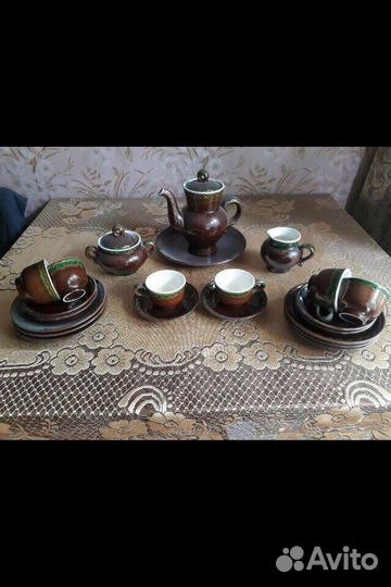 Сервиз СССР с тарелками