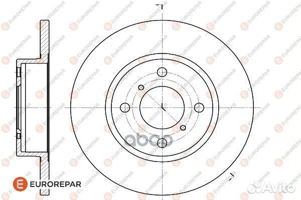 1618869880 eurorepar E:2 П торм дис 1618869880