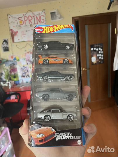 Hot wheels fast and furious pack