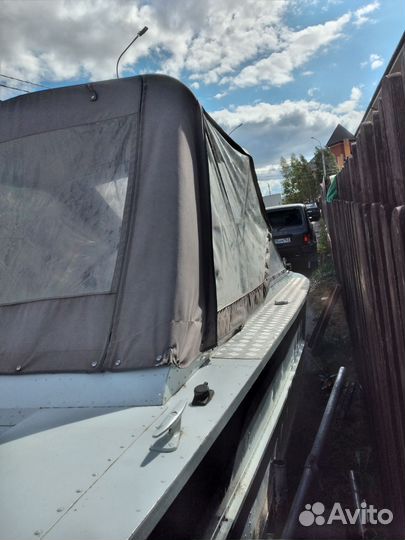 Тент для лодки амур+стекло+квинтет