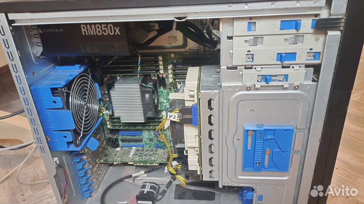 Сервер Intel sc5650ws 2x Intel Xeon E5-2667 v2
