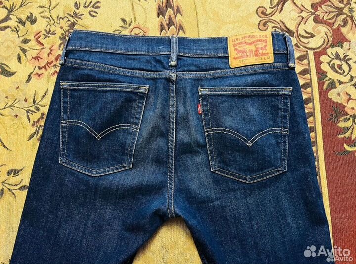 Джинсы Levis рваные,W32-48 размер