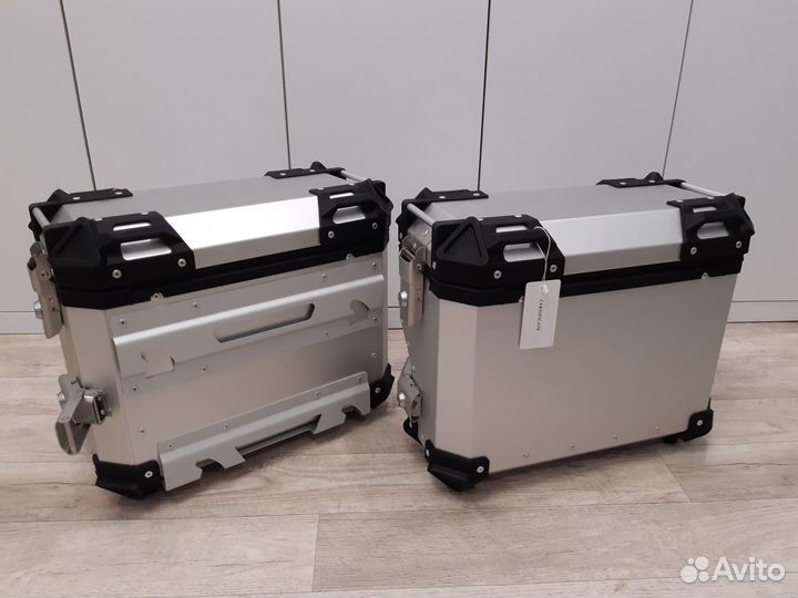 Боковые Алюминиевы кофры CRF1100 Africa Twin Серые