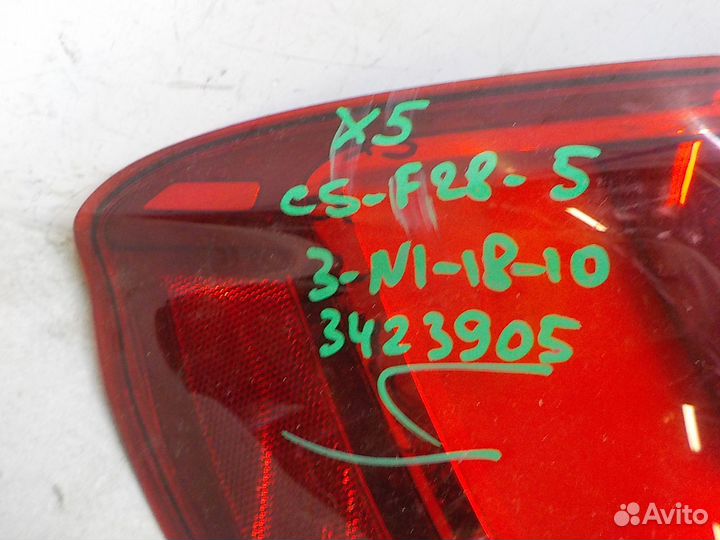 Фонарь задний левый наружный BMW X5 F15 2013