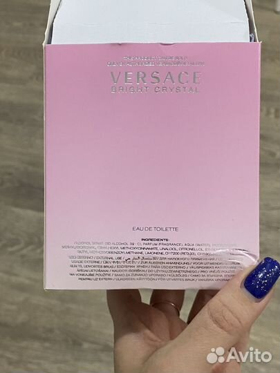 Духи versace bright crystal